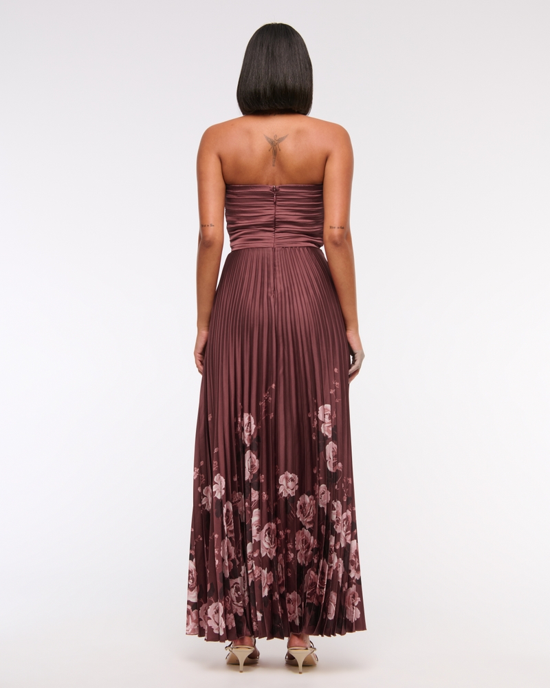 The A&F Giselle Strapless Drama Maxi Dress