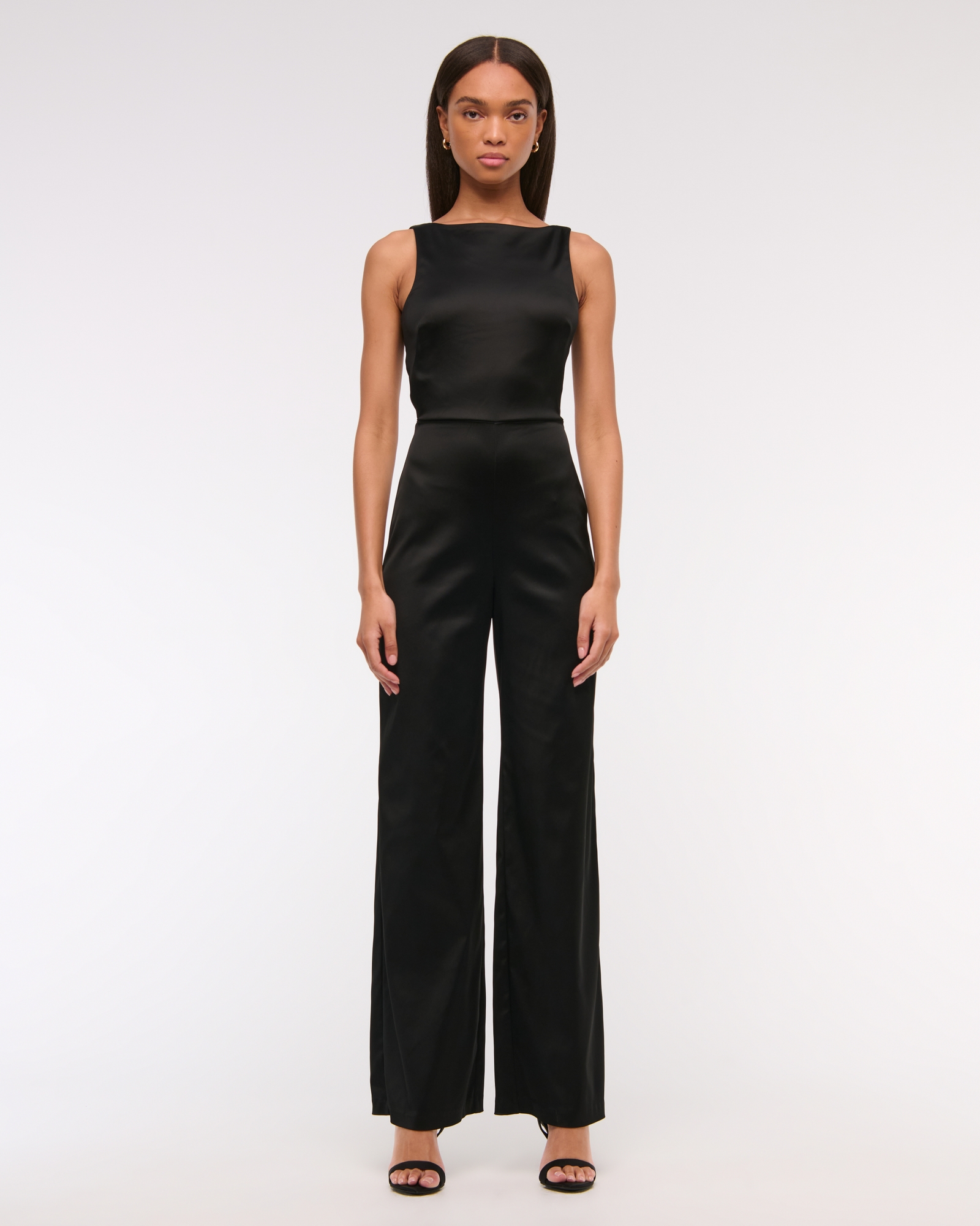 Slash Clasp-Back Jumpsuit