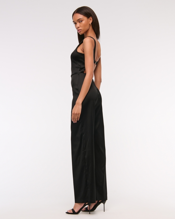 Slash Clasp-Back Jumpsuit