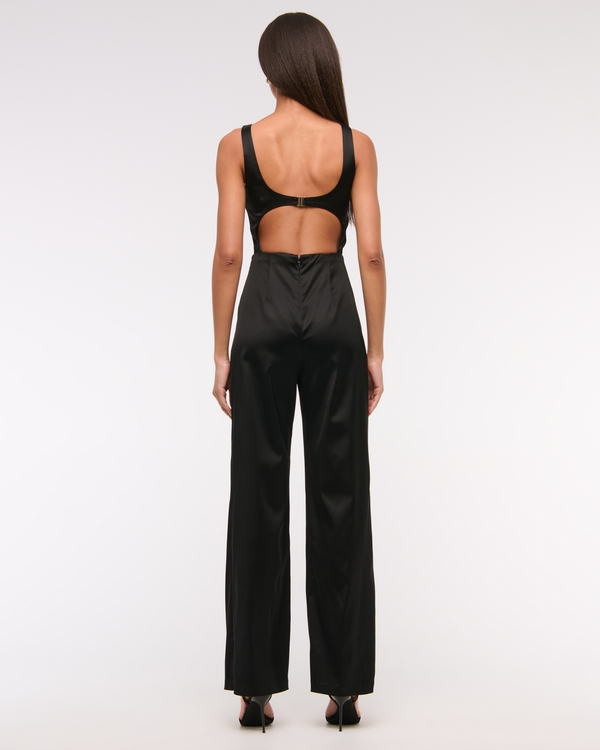 Slash Clasp-Back Jumpsuit