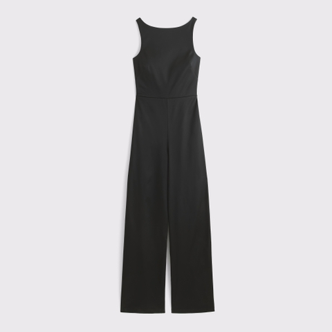 Женские комбинезоны Abercrombie & Fitch Slash Clasp-Back Jumpsuit