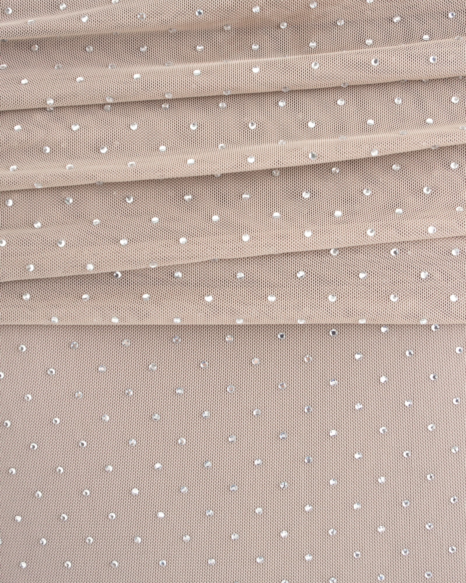 Off-The-Shoulder Rhinestone Maxi Dress