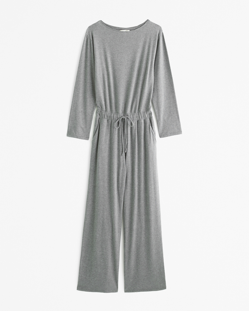 Seeker Hemp Cotton Jumpsuit XS/S Light Grey - outlet $249 Retail