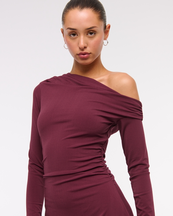 Trendy KouCla turtleneck knitdress Black - Gebreide jurk