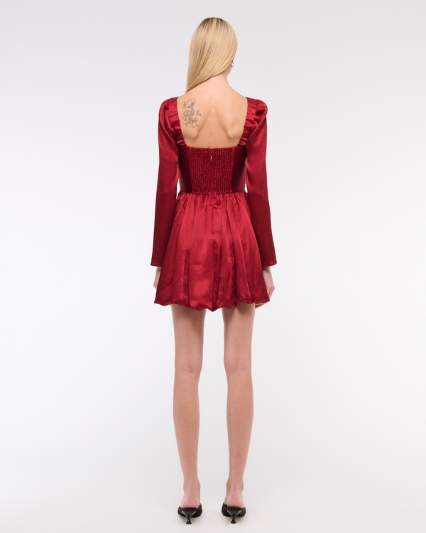 strapless open back dress BCBGMAXAZRIA Cynthia Sequinned Detail Pleated Gown – Runway Catalog main image 0