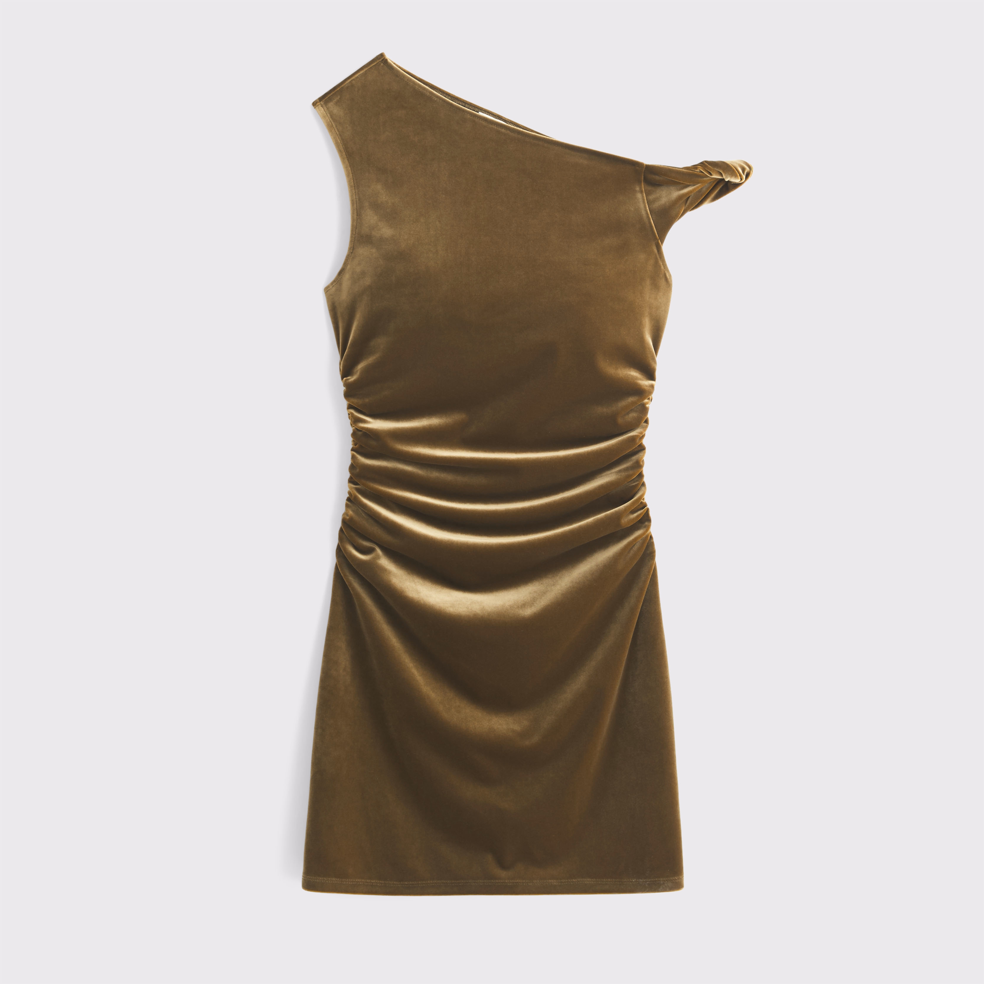 Ameri　UND VELOUR OFF SHOULDER DRESS my closet / UND VELOUR OFF SHOULDER DRESS M