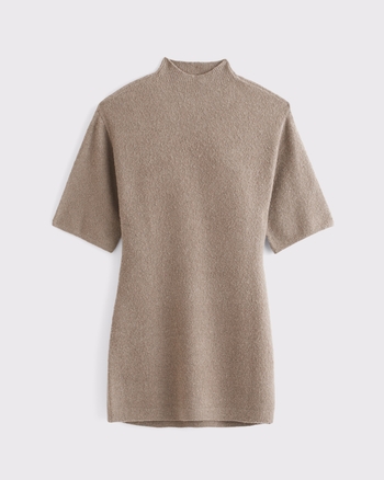 Short-Sleeve Boucle Mini Sweater Dress from Abercrombie & Fitch - $24.97