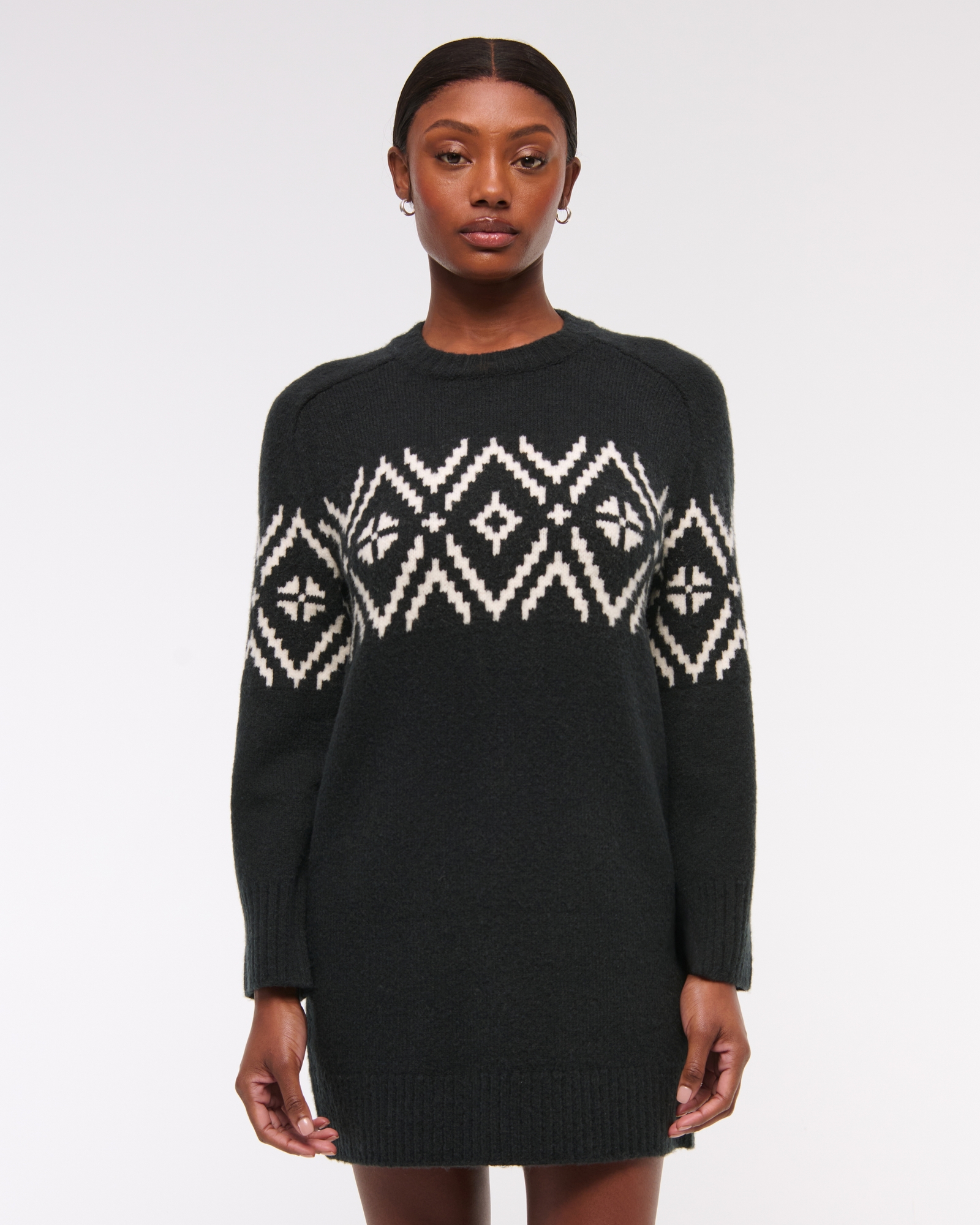 The A&F Madeline Crew Mini Sweater Dress