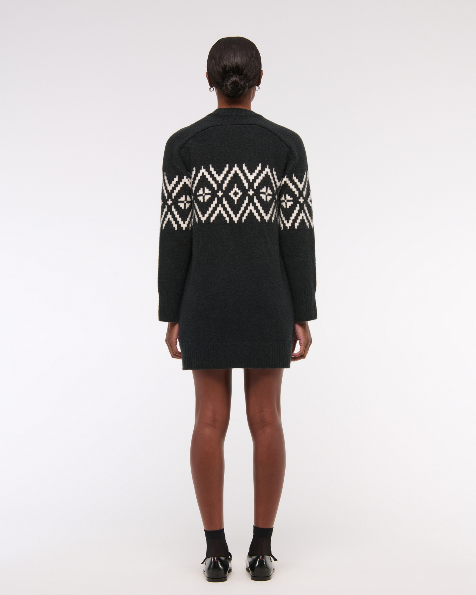 The A&F Madeline Crew Mini Sweater Dress