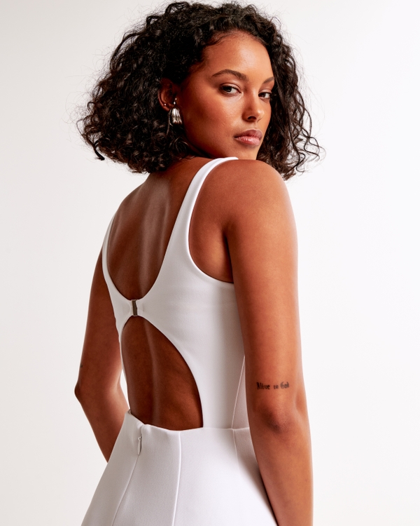 Slash Clasp-Back Jumpsuit