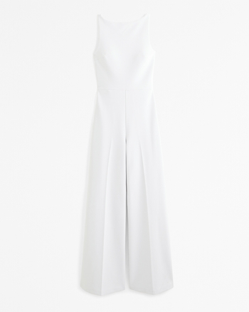 Slash Clasp-Back Jumpsuit