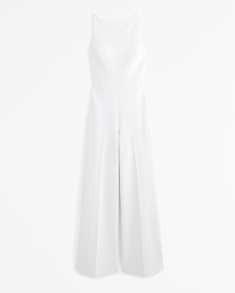 Slash Clasp-Back Jumpsuit