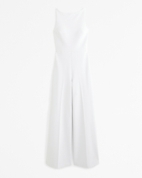 Slash Clasp-Back Jumpsuit