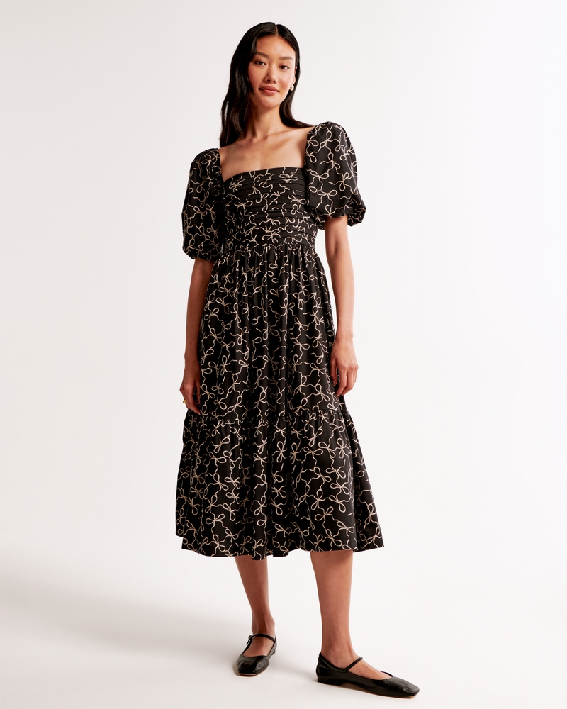 The A&F Emerson Drama Bow-Back Maxi Dress