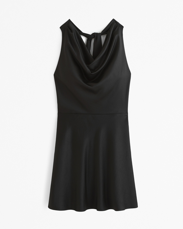 Women's Cowl Neck Halter Mini Dress | Women's Clearance | Abercrombie.com