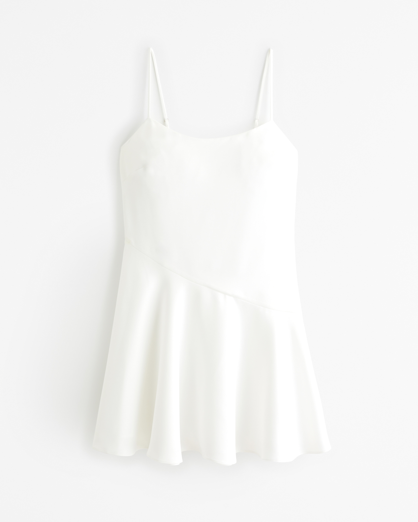 Asymmetrical Hem Mini Dress