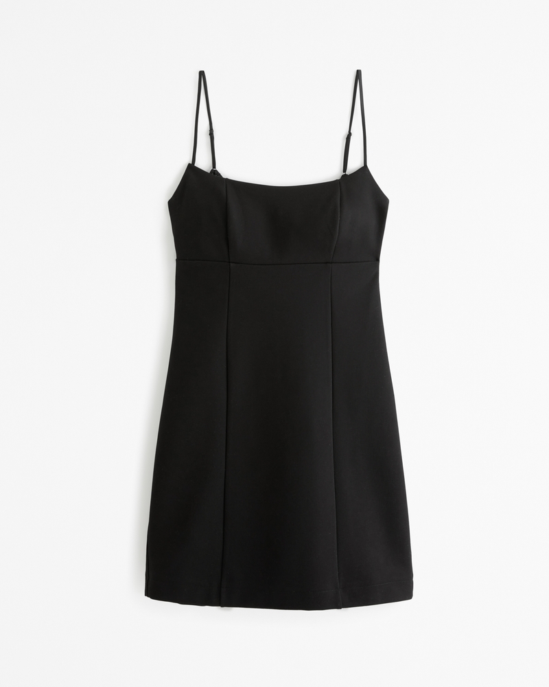 Women s Squareneck Open Back Mini Dress Women s Dresses Jumpsuits Abercrombie
