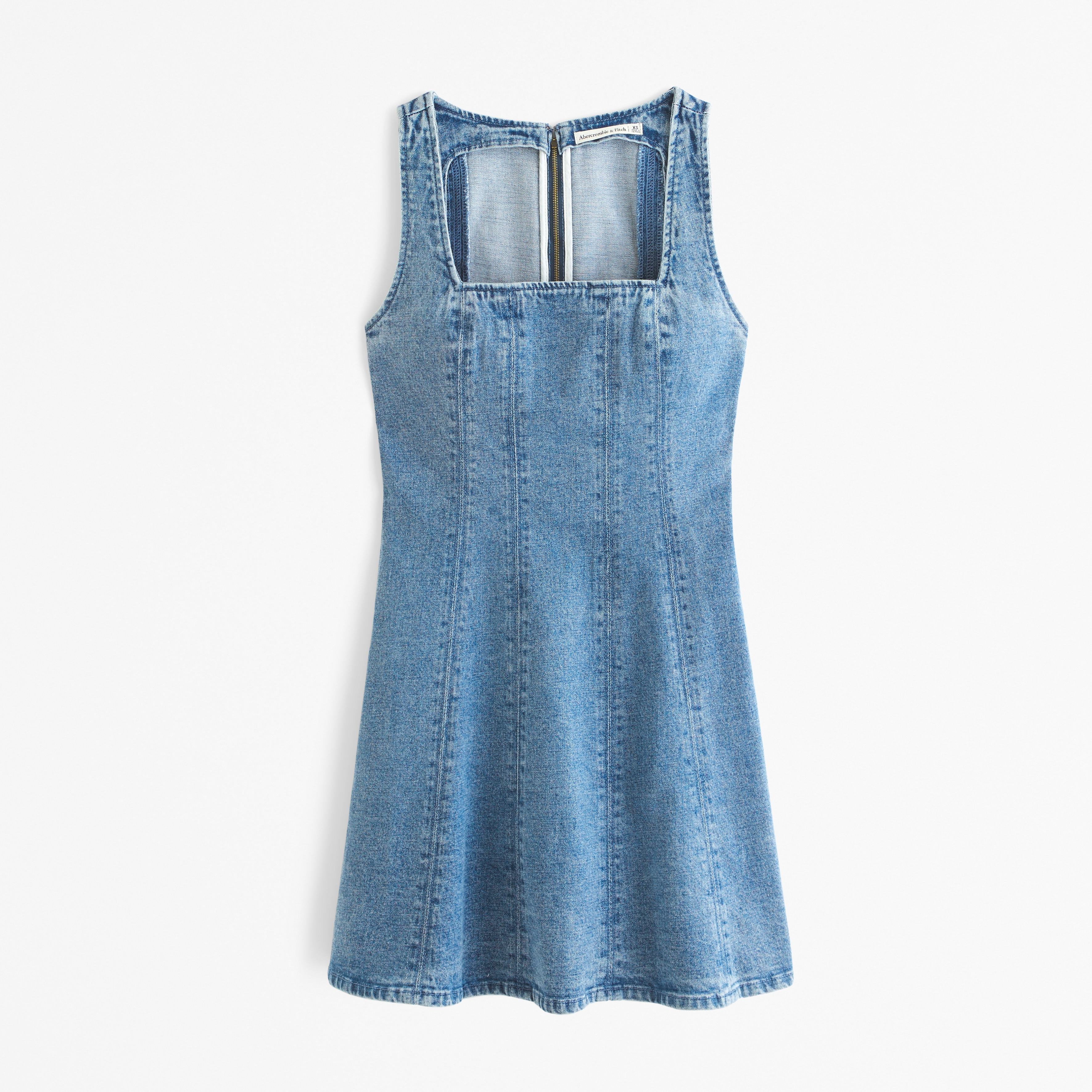 Abercrombie and fitch denim dress best sale