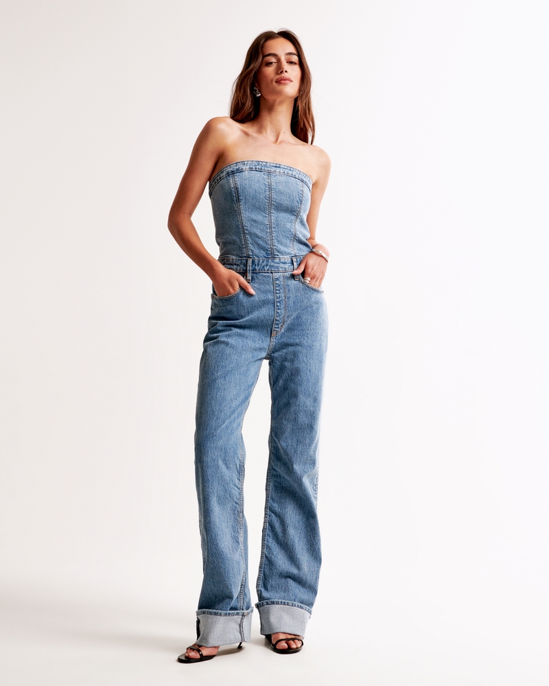 Kenzie Utility Denim Romper