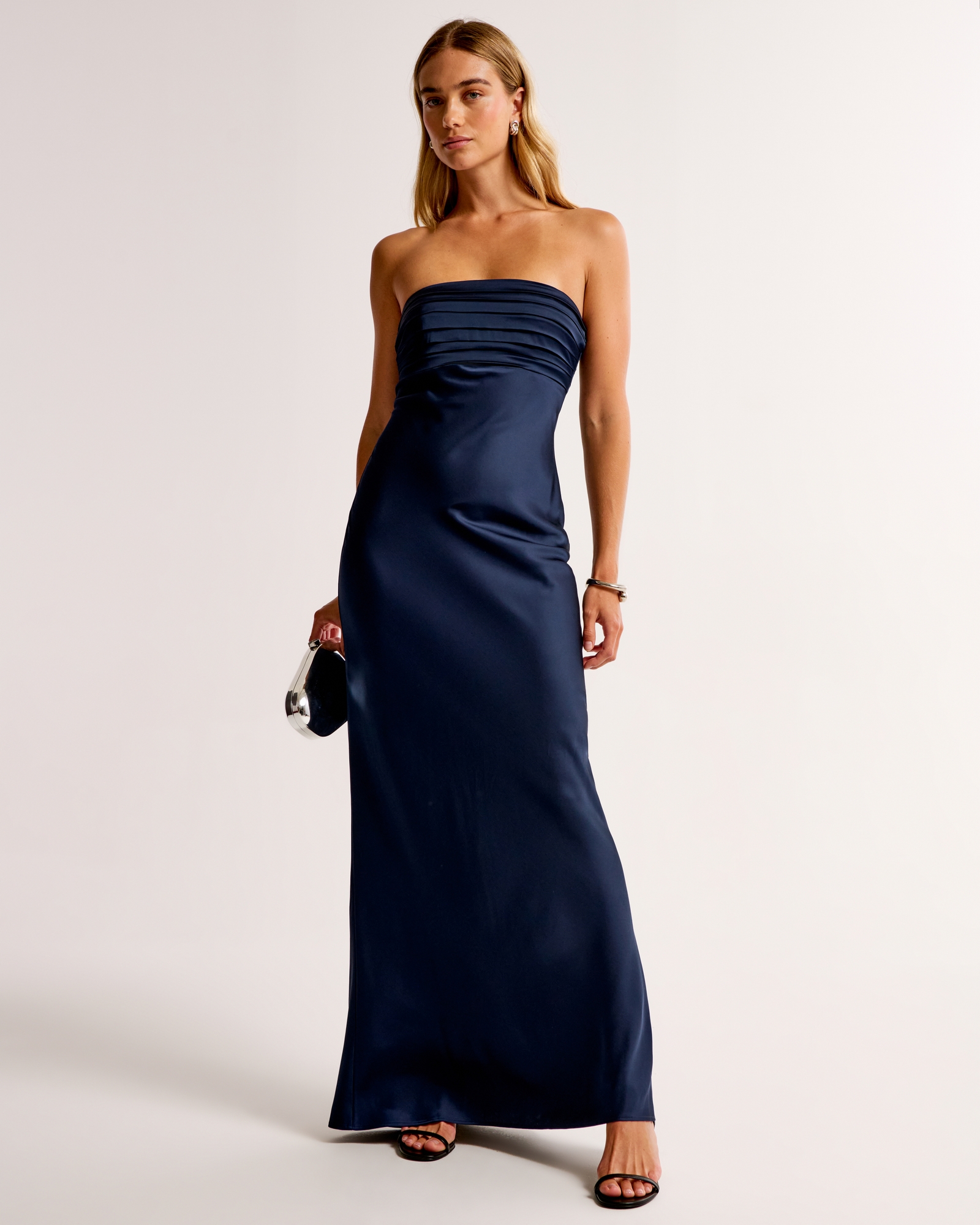 The A&F Emerson Strapless Slim Maxi Dress