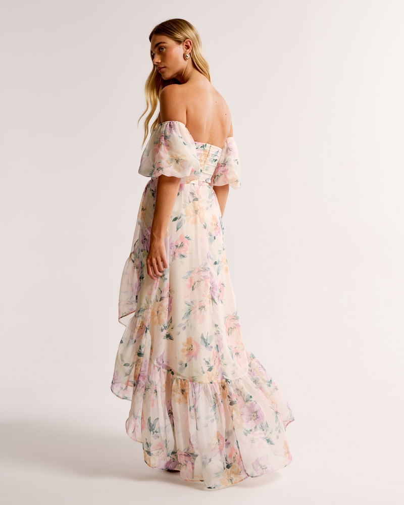 Emerson Off-The-Shoulder Drama Maxi Dress