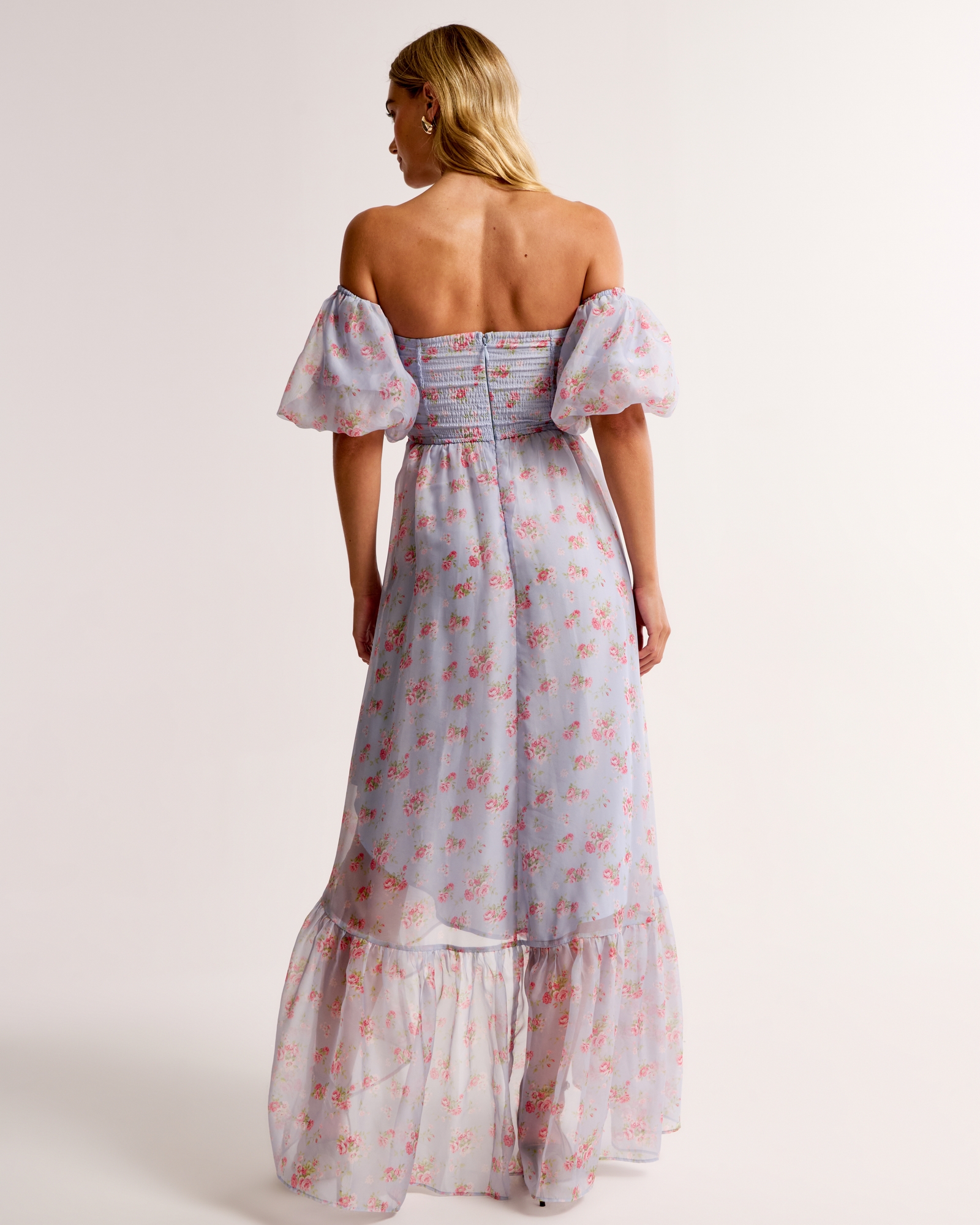 Emerson Off-The-Shoulder Drama Maxi Dress