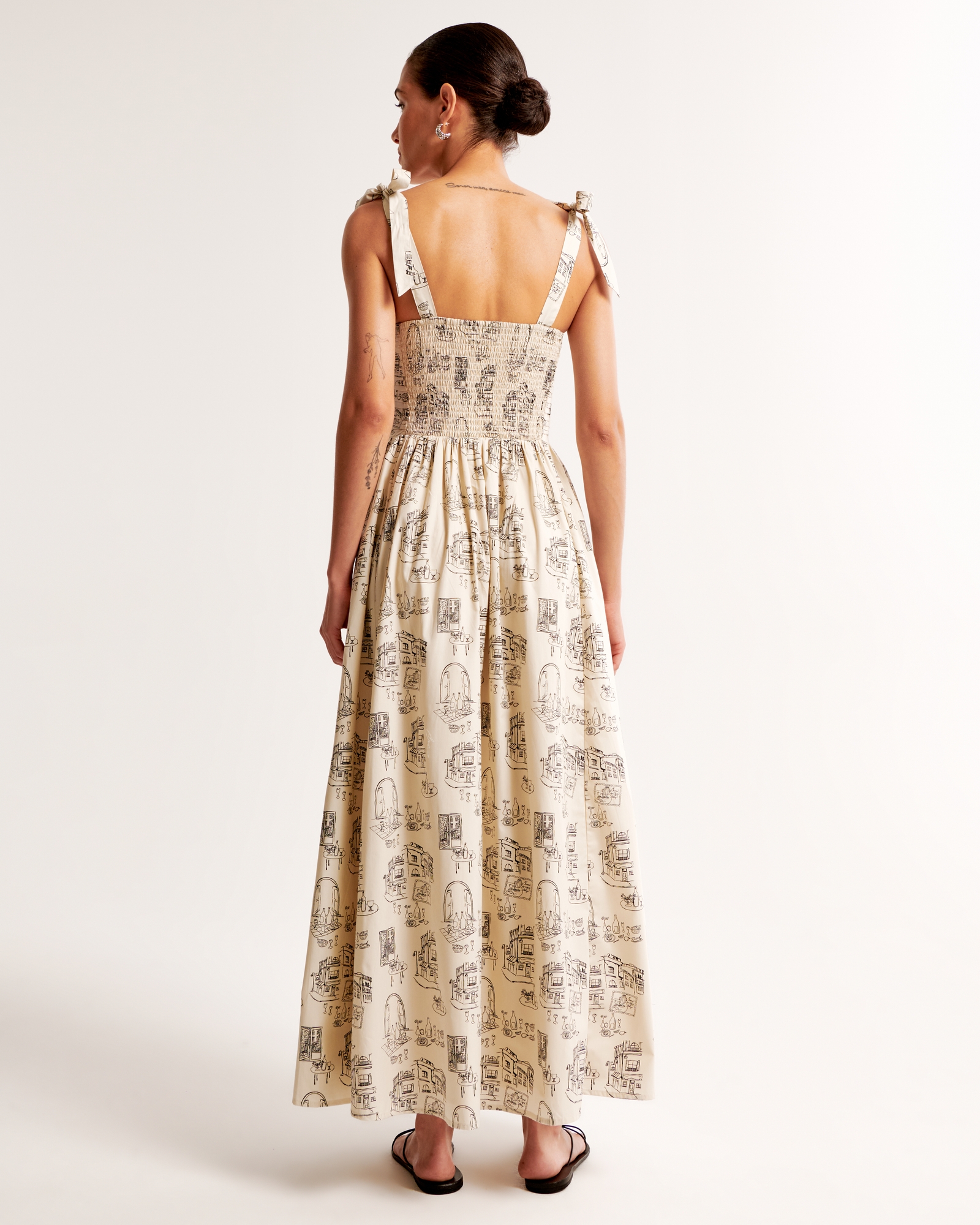 The A&F Emerson Tie-Strap Maxi Dress