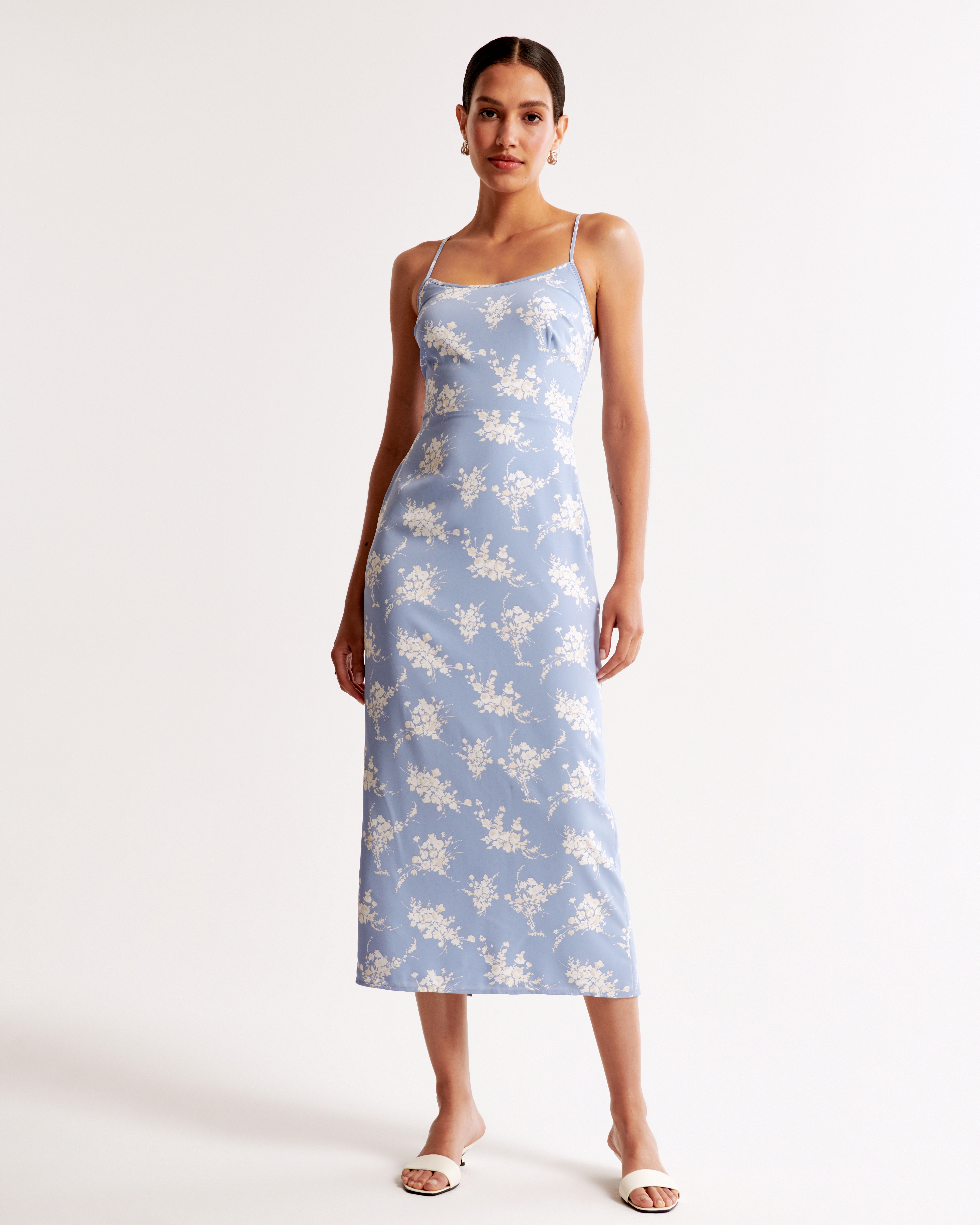 Abercrombie fashion midi slip dress