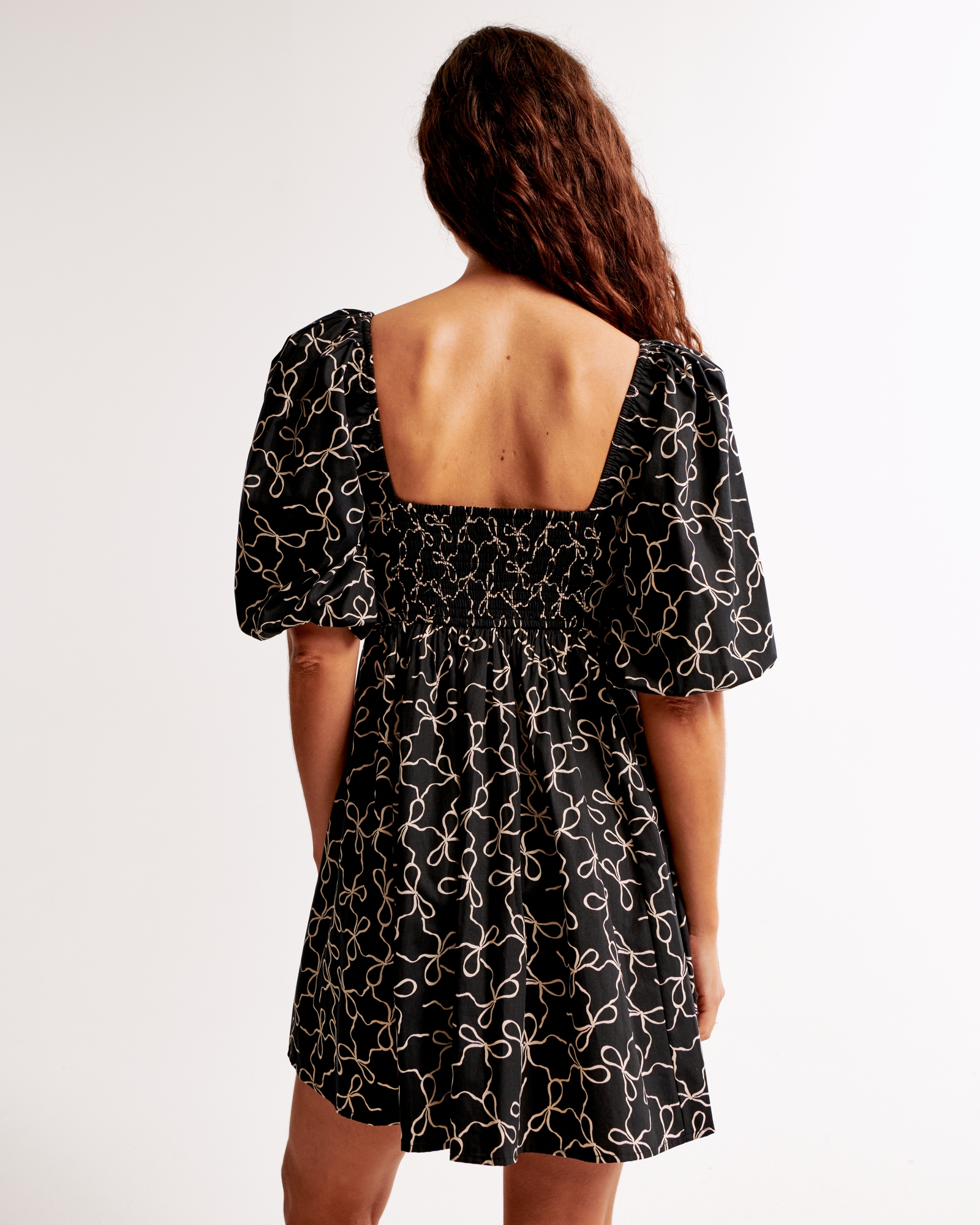 Emerson Poplin Puff Sleeve Mini Dress