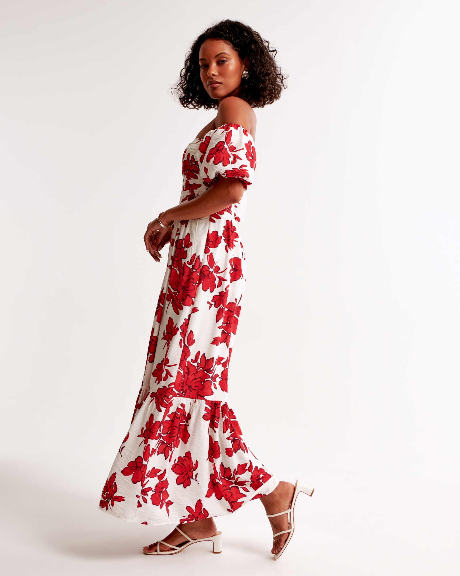 The A&F Emerson Off-The-Shoulder Maxi Dress