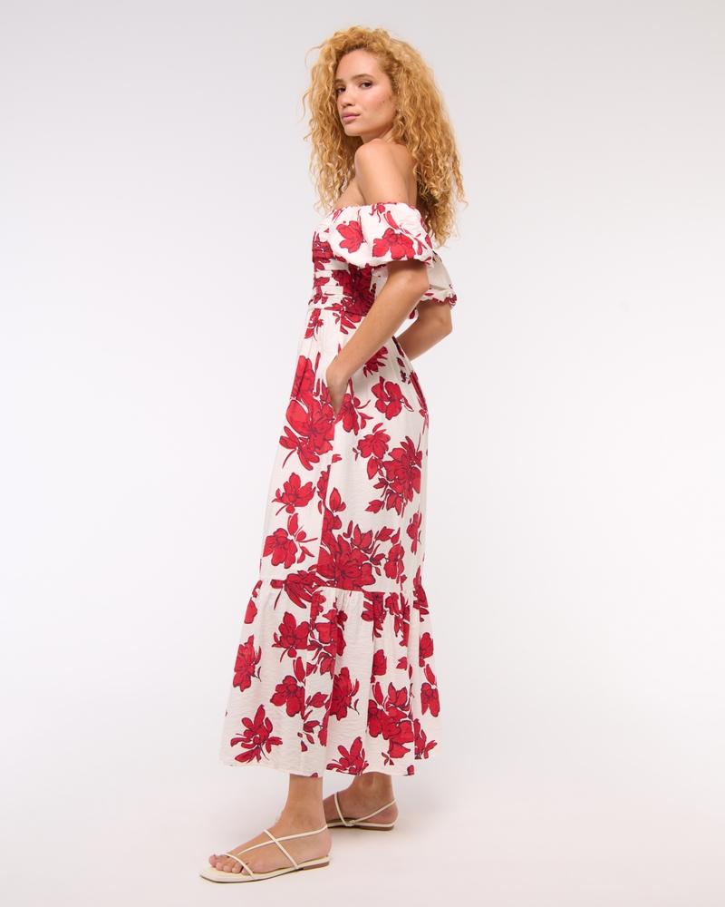 The A&F Emerson Off-The-Shoulder Maxi Dress