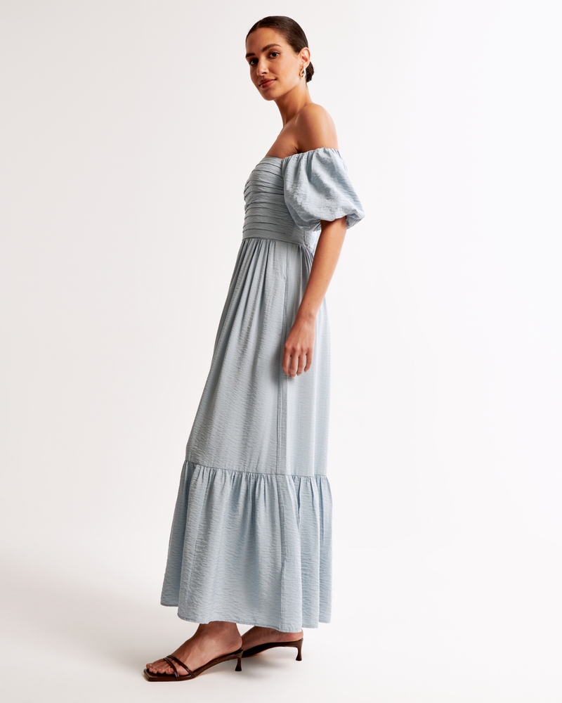 The A&F Emerson Off-The-Shoulder Maxi Dress