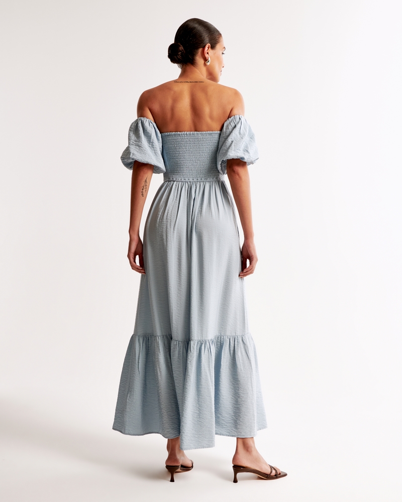 The A&F Emerson Off-The-Shoulder Maxi Dress