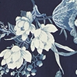 dark indigo floral