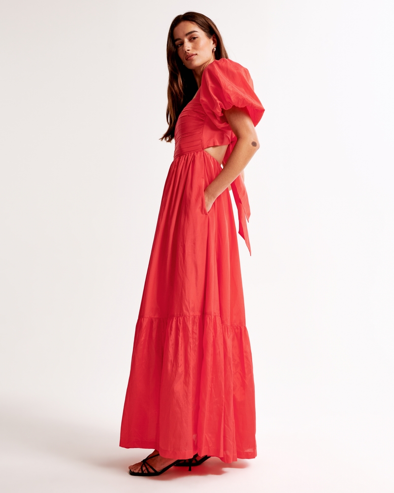 The A&F Emerson Drama Bow-Back Maxi Dress