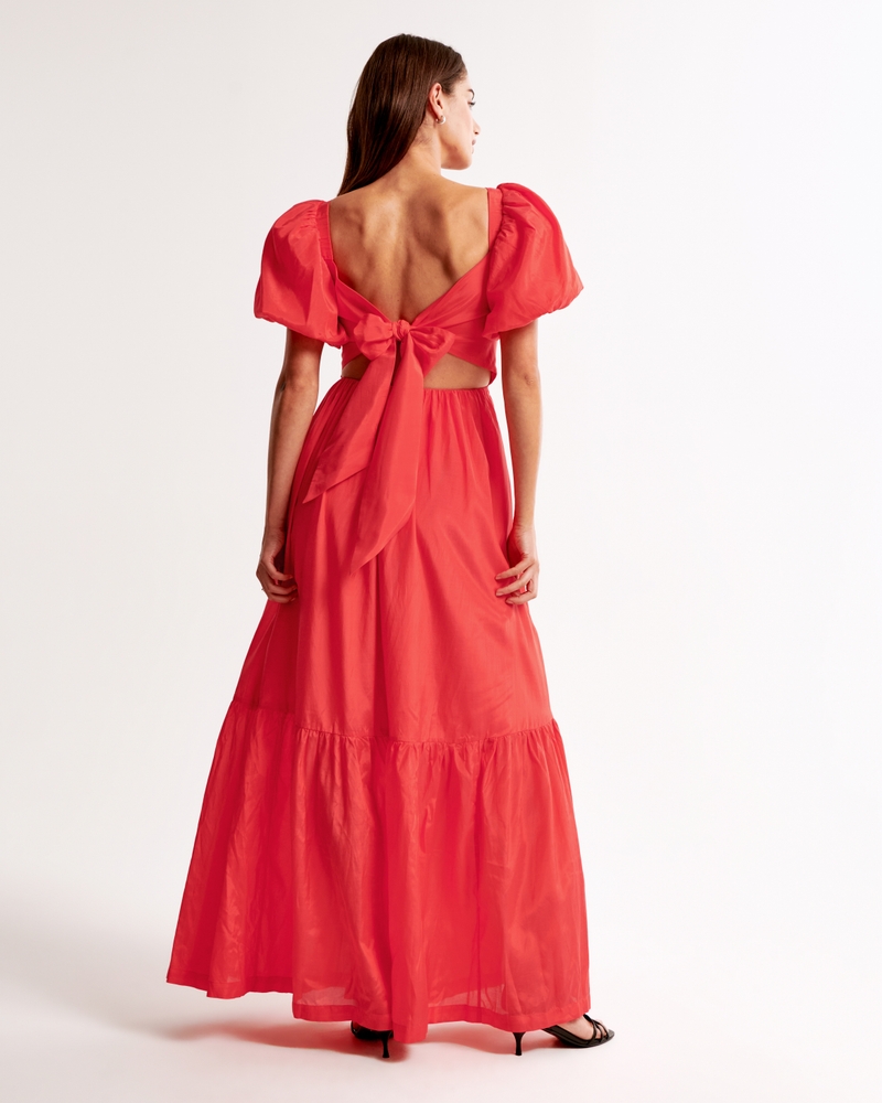 The A&F Emerson Drama Bow-Back Maxi Dress