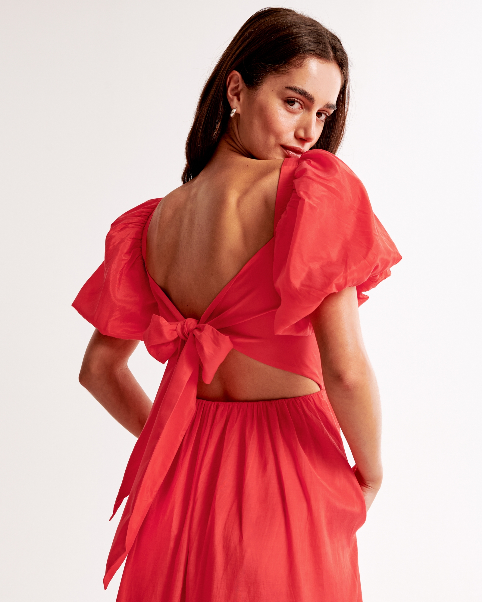 The A&F Emerson Drama Bow-Back Maxi Dress