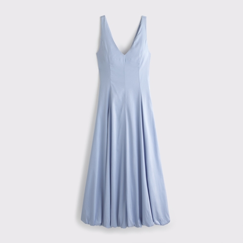 Женские платья Abercrombie & Fitch Plunge Bubble Hem Midi Dress