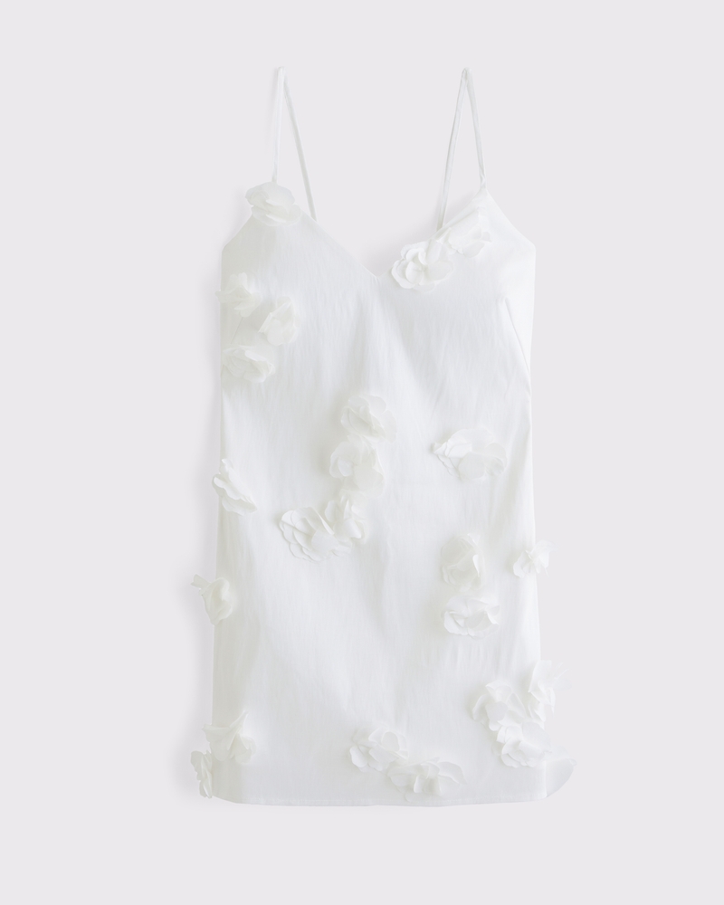 Women's Applique Floral Mini Dress | Women's Clearance | Abercrombie.com