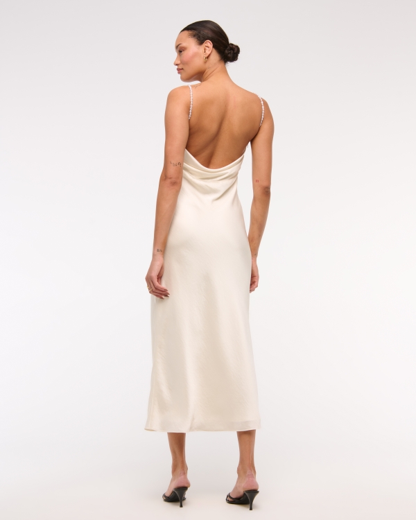 megan draper black dress PEARL MAXI DRESS