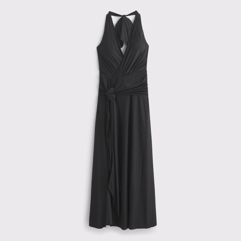 Женские платья Abercrombie & Fitch Knot-Front Maxi Dress