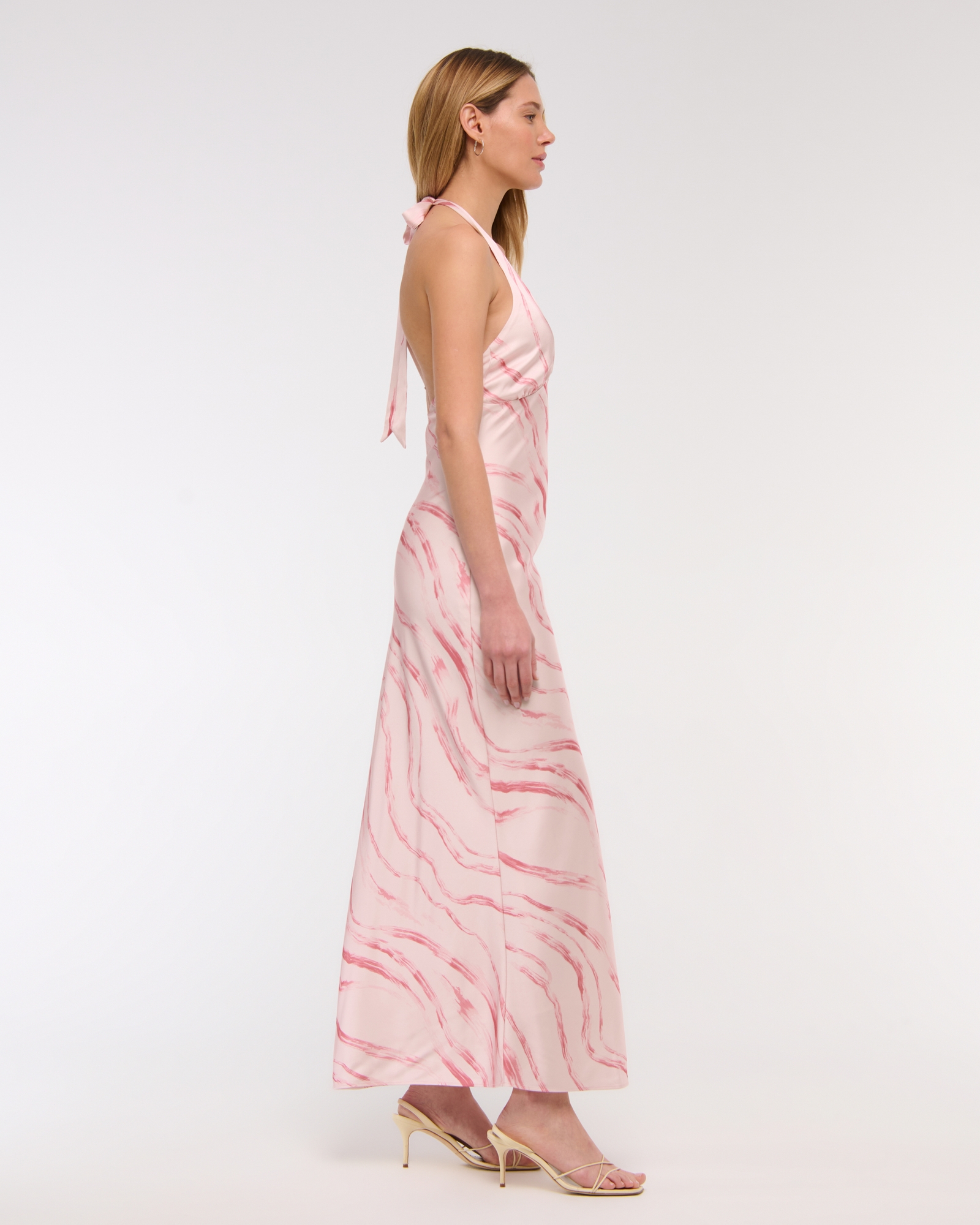 halter high neck maxi dress TAHITI MAXI DRESS – SNDYS US main image 1