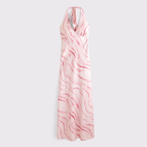 Женские платья Abercrombie & Fitch The A&F Julia Slip Halter Maxi Dress