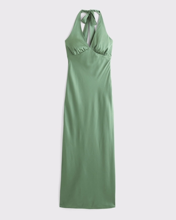 The A&F Julia Slip Halter Maxi Dress from Abercrombie & Fitch - $39.97