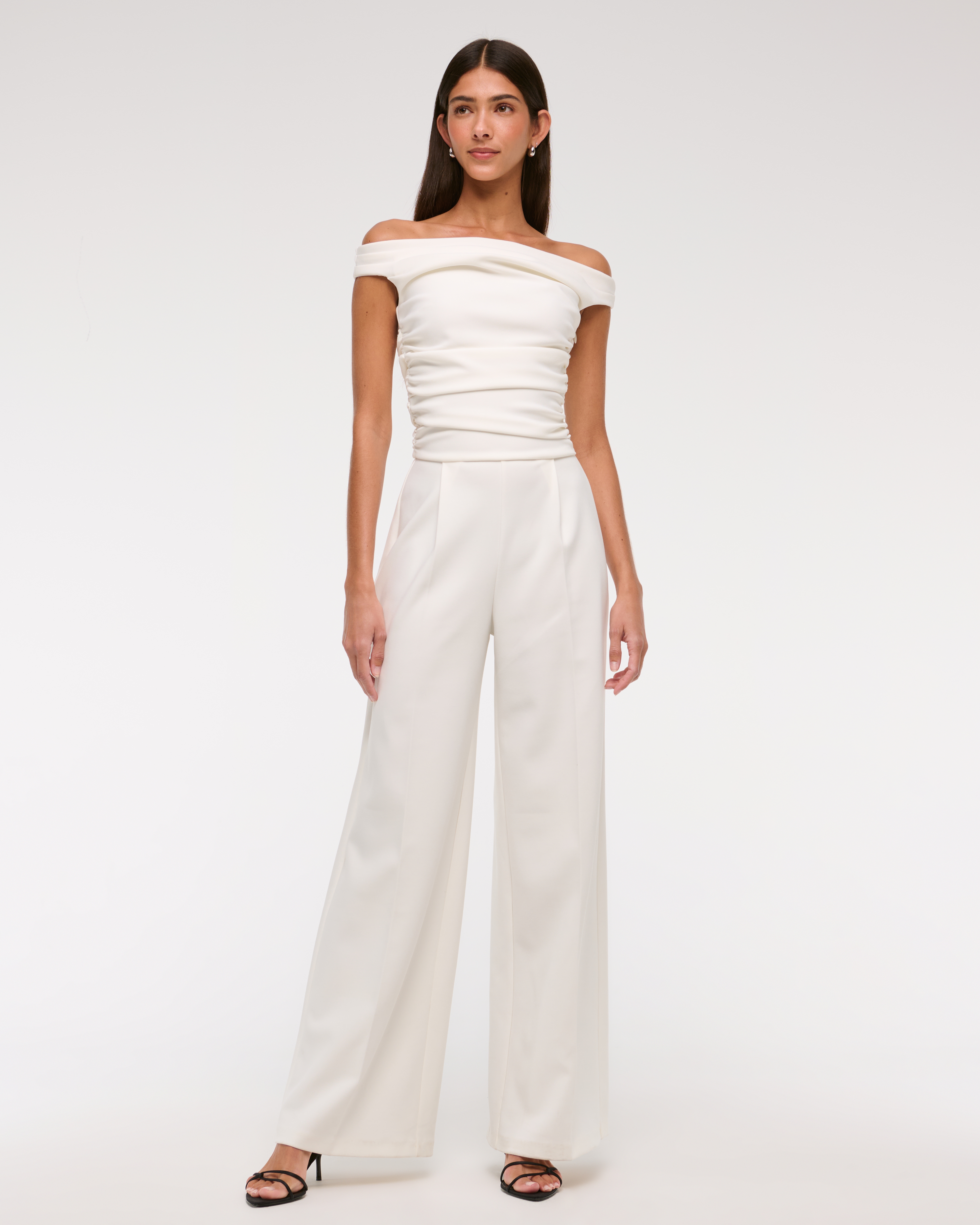 オールインワン・サロペット THE ATTICO FW24 JUMPSUIT DRAPED (247WCO14A014 100) KIC_159-5449-00079-110_model1.
