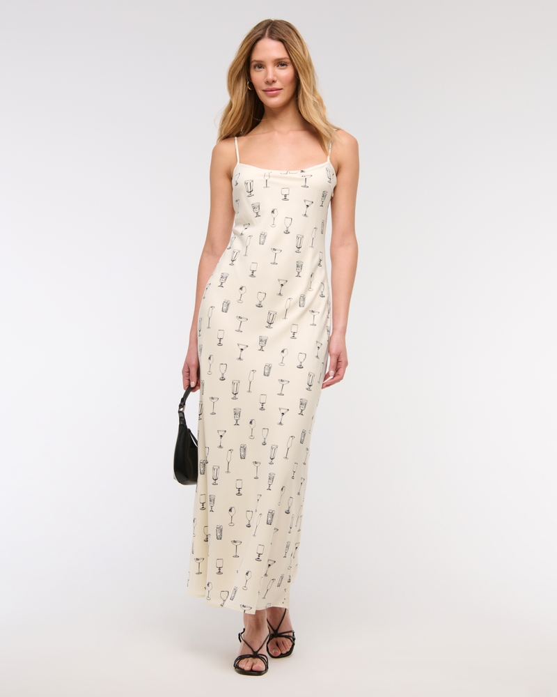 The A&F Julia Slip Maxi Dress