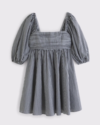 The A&F Emerson Poplin Puff Sleeve Mini Dress