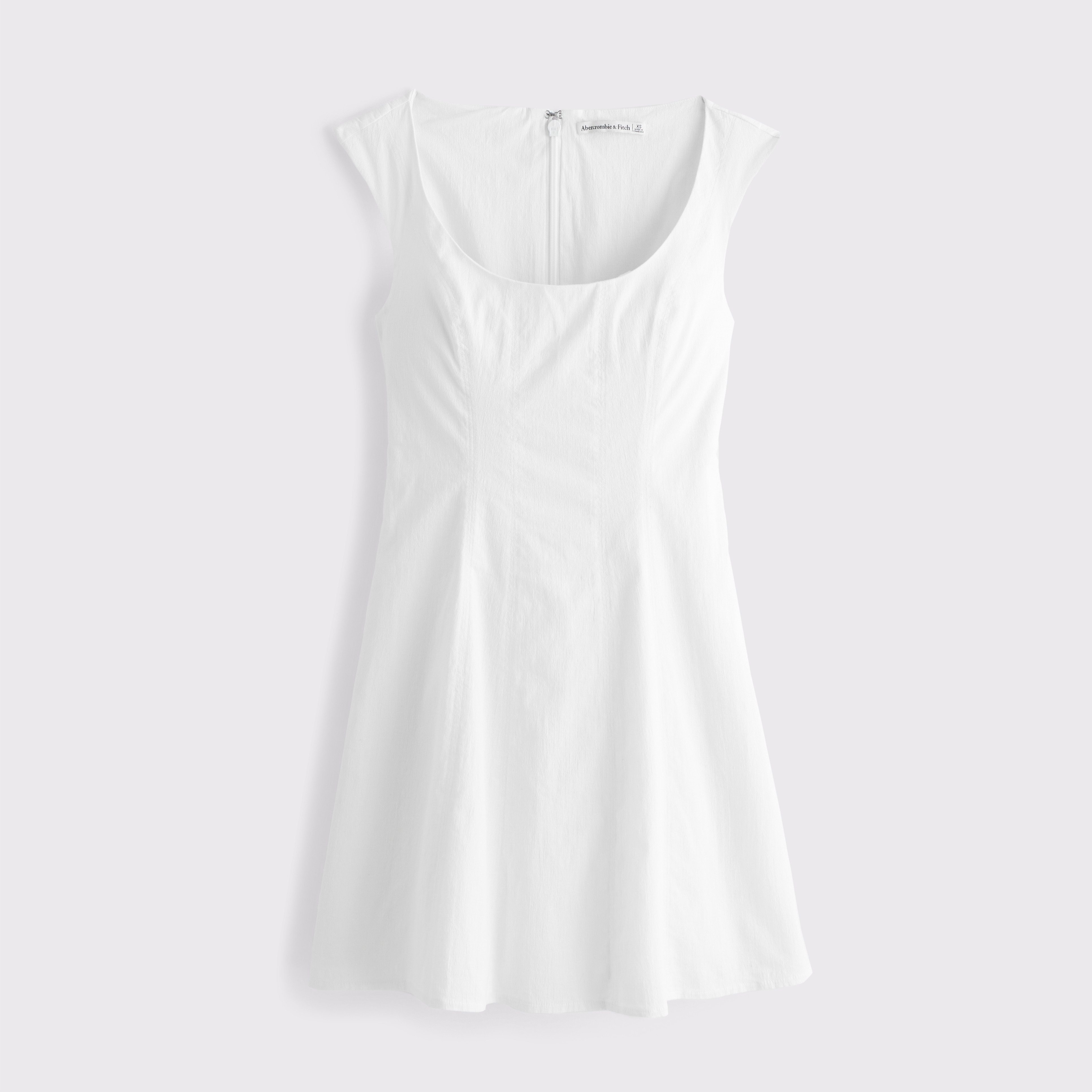Abercrombie & Fitch The A&f Mila Cap Sleeve Mini Dress In White