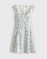 The A&F Mila Cap Sleeve Mini Dress