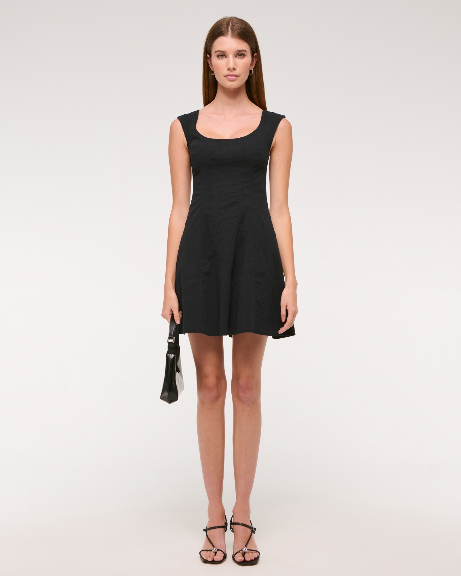 The A&F Mila Cap Sleeve Mini Dress